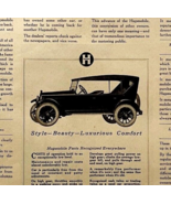 1922 Hupmobile Hupp Detroit XL Advertisement Automobilia Ephemera 14 x 1... - $19.99