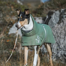 HURTTA EXTREME WARMER WINTER DOG PET COAT WATERPROOF JACKET HEDGE GREEN ... - $83.16