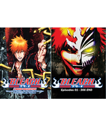 DVD BLEACH COLLECTION (EPS 1 - 366 END + 4 MOVIES) 3 BOXSET (ENGLISH VER... - £126.41 GBP