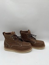 Hawx Men&#39;s 6&quot; Grade Work Boot Composite Toe Distressed Brown Size 10D - $64.34