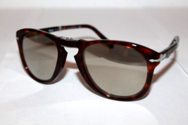 Persol Steve McQueen Sunglasses P00714SM 24/AP Havana Frame W/ Grey Lens - £258.13 GBP