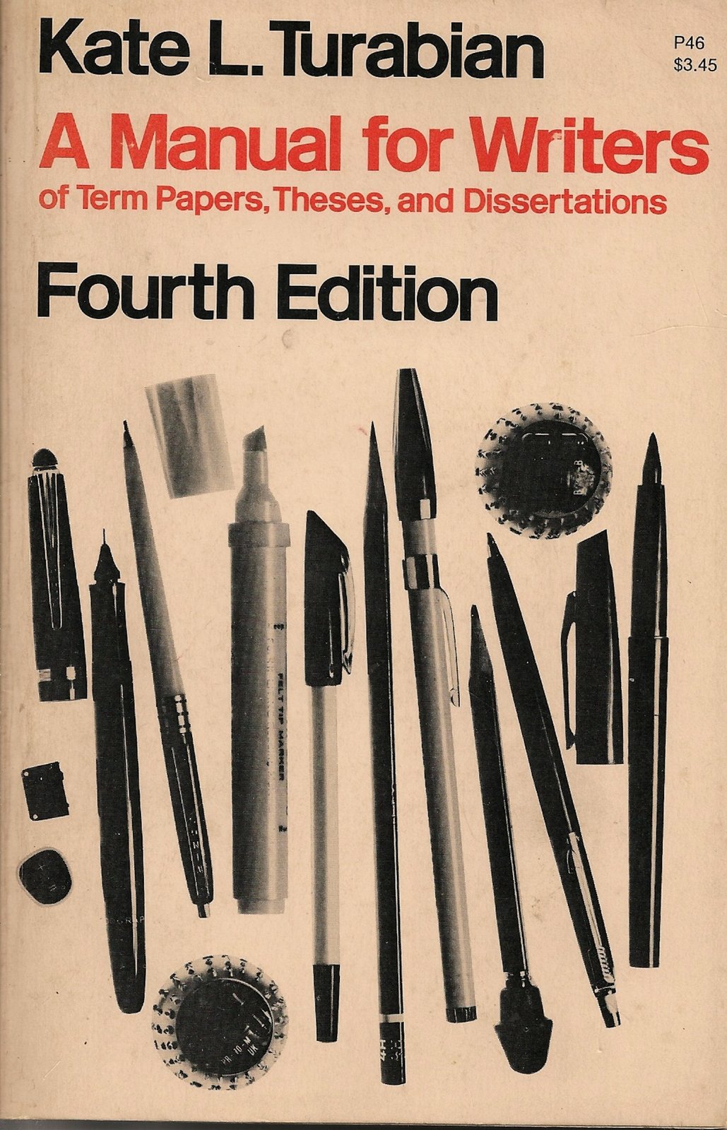 A Manual for Writers of Term Papers, Theses, and Dissertations turabian,... - $2.93
