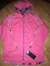 Adidas Girls&#39; Hooded Tricot Jacket Large Bnwts $45.00 - £11.79 GBP