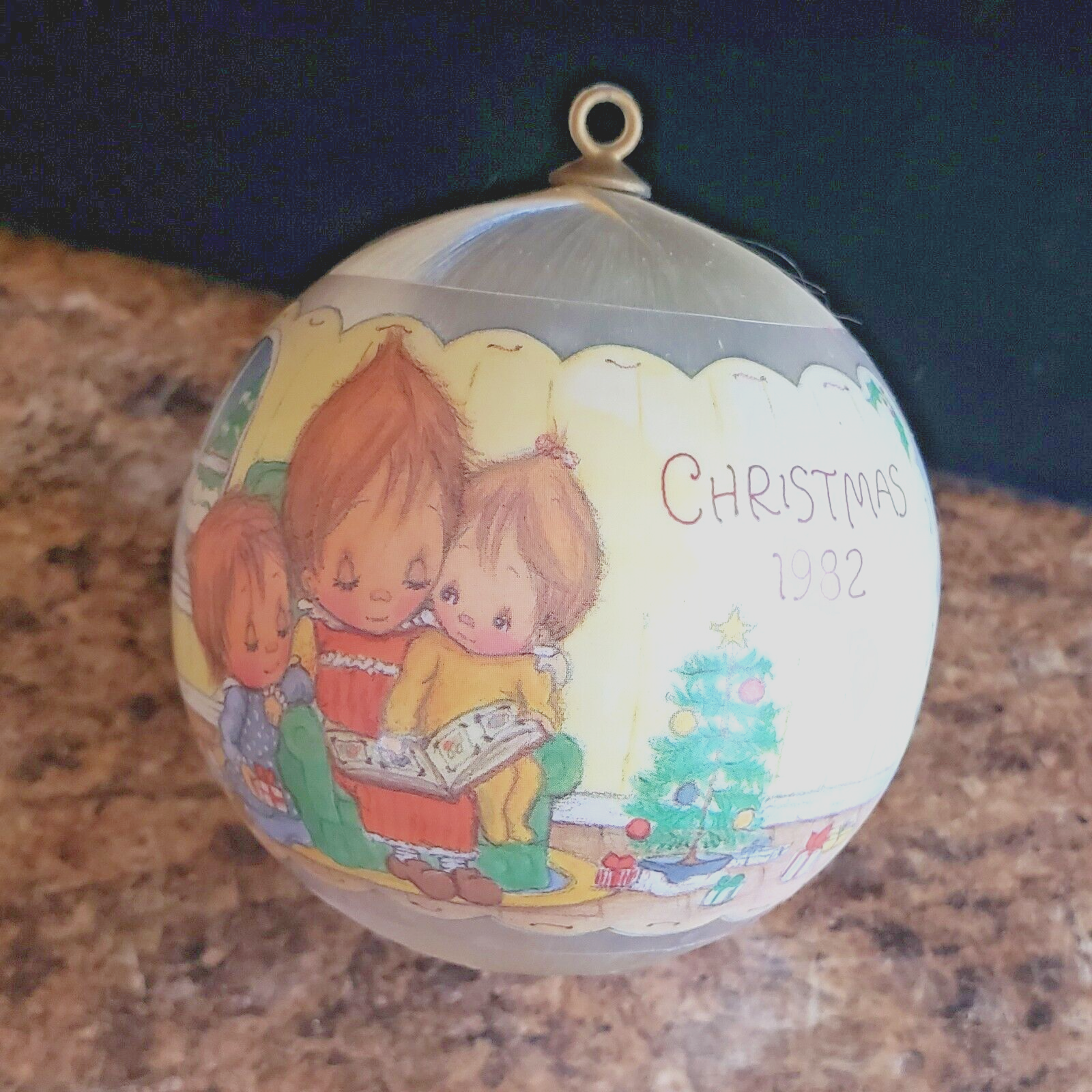 Primary image for 1982 Hallmark Betsey Clark Satin Christmas Ornament 10th in Series 3.25" No Box