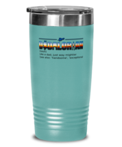 Dad Tumbler Dadalorian Dictionary Meaning Teal-T-20oz - £22.85 GBP