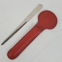 Vintage RARE C Everts Neymer Morocco Germany Letter Opener &amp; Case - $408.61 MXN