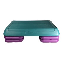 The Step Original Exercise 43&quot; Aerobic Stepper With 4 Purple Risers Plat... - €42,98 EUR
