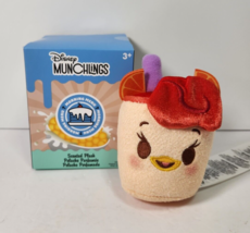 Disney Munchlings Morning Menu Plush Gosalyn Mallard Fresh Squeezed Oran... - £17.99 GBP