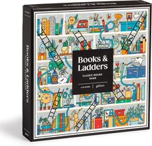 Books and Ladders Literary Version of Classic Snakes and Ladders Board Game for  - £40.85 GBP