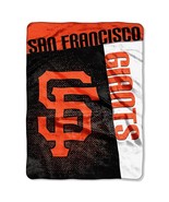 SAN FRANCISCO SF GIANTS MLB TWIN 60x80 in SOFT BEDROOM BED LUXURY THROW ... - £42.22 GBP