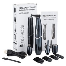 4 in 1 Electric Hair Remover Rechargeable Lady Shaver Nose Hair Trimmer Eyebrow - £21.57 GBP