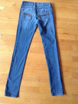 Rue 21 Girls Jeans Size 0/1 Medium Datk Wash Slim/ Skinny - $9.70