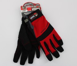 Grease Monkey Gloves SZ L General Purpose High Performance 1 PR Washable Red NWT - $9.99