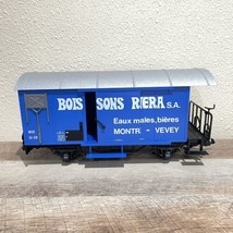 LGB  G Scale Boxcar 4029 Boissons Riviera S.A. Montreux Vevey In Origina... - $79.19