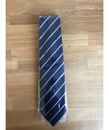 British Open Turnberry 2009 Tie. Navy Blue with Pink / Pale Blue Stripes... - £29.46 GBP