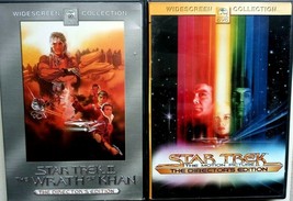 Star Trek: The Motion Picture &amp; Star Trek Ii:The Wrath Of Khan [2 Dvd Sets Each] - £13.36 GBP