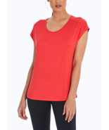 Bally Total Fitness Women&#39;s Steph Cap Sleeve T-Shirt Gym Yoga Workout Sz... - $14.01