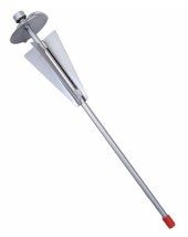 Retriever Dog Tie Out Stake with Fins for Hard Ground, 20 in., Up to 150... - $31.07