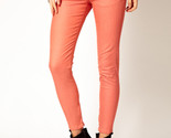 J BRAND Womens Jeans Super Skinny Everyday Neon Coral 26W 811k120  - £68.75 GBP