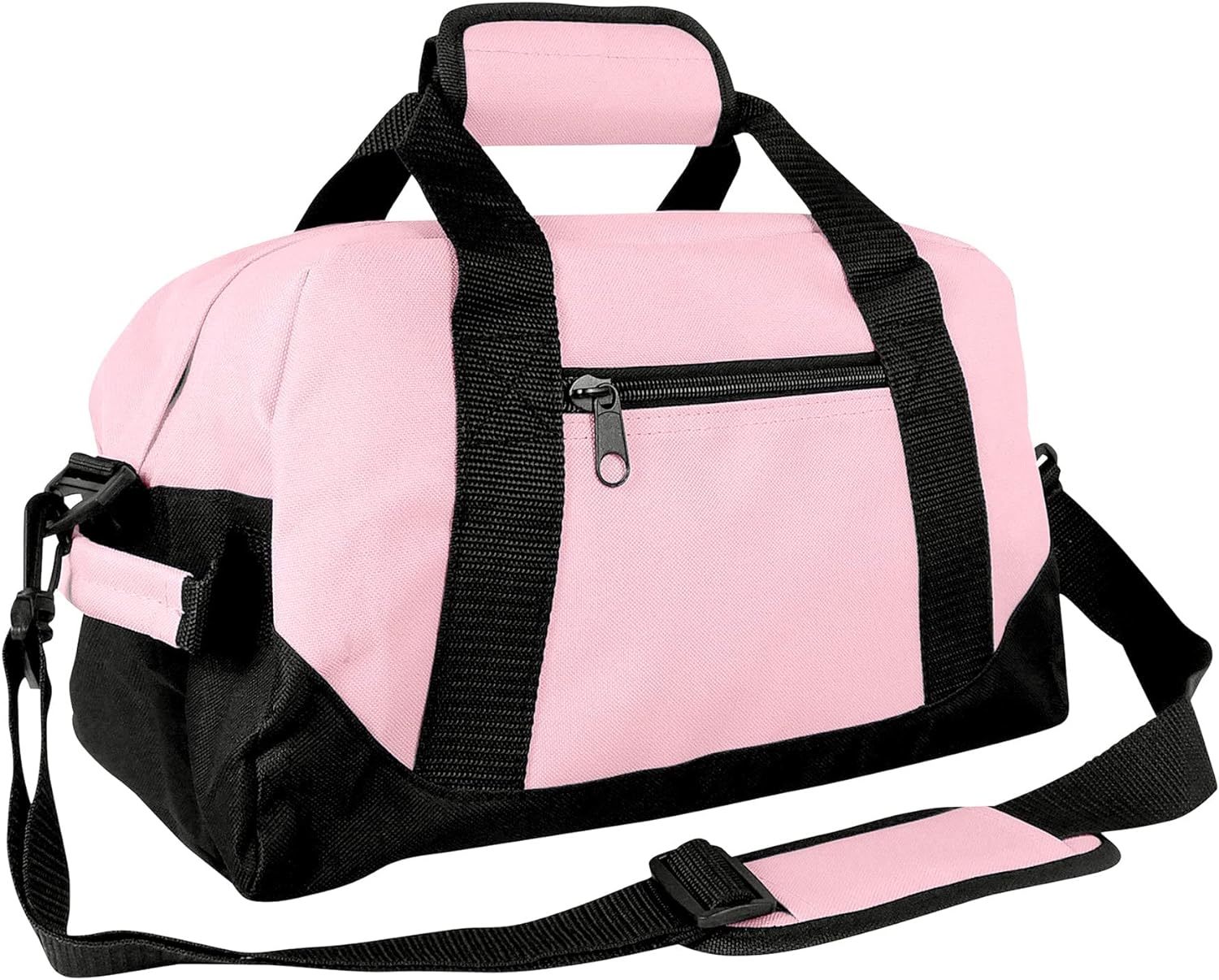 Primary image for 14" Small Duffle Bag Two Toned Gym Travel Bag