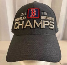 Boston Red Sox New Era 39THIRTY 2018 World Series Champs Honeycomb Flex Fit Hat - £14.99 GBP