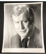 1980s Edward Mulhare B&amp;W Publicity Photograph Headshot Knight Rider - £14.25 GBP