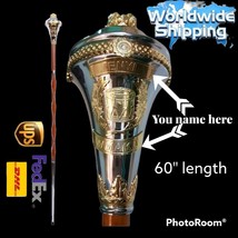 Custom made Mace With Your name Upper and lower Scrolls with Beautiful C... - $430.00