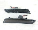 2x For Camaro CTS ATS For 20896549 20896550 LED Smoke LH RH Rear Bumper ... - $88.17