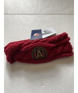 Atlanta United FC Red Headband Womens NWT Knit 100% Acrylic MLS Soccer - £11.77 GBP