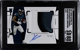 Kenneth Gainwell - 2021 National Treasures Rookie 4-Color Patch Autograph #72/99 - £185.23 GBP