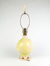 Aladdin Alacite &amp; Chartreuse Yellow G-326 Electric Lamp w Plume Finale, ... - £39.62 GBP