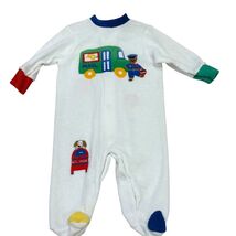 Vintage Gear Kids Postal Mail Carrier Themed Baby One Piece Footed Sleep... - €32,91 EUR