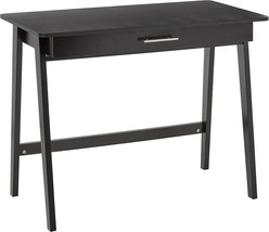 Renata Home Office Writing Desk By Target Marketing Systems, 40&quot; L, Black, - £97.50 GBP