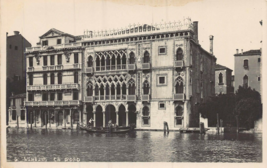 Venezia Italy~Ca&#39;oro PALAZZO-SANTA Sofia~Real Photo Postcard - £7.49 GBP