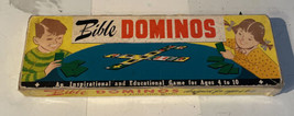 Vtg 1960&#39;s Bible Dominos Game by Warner Press-Educational Game Ages 4-10 - £12.90 GBP