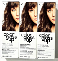 3 Pack Clairol Color Gloss Up Mocha Me Crazy Instant Toning Gloss 4.3oz - £20.71 GBP