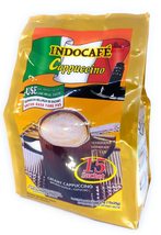 Indocafe Cappuccino Instant Coffee 15-ct, 375 Gram - £31.75 GBP