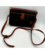 Liz Claiborne black/brown leather shoulder bag - €16,77 EUR