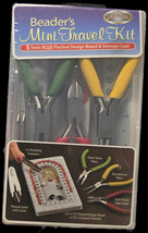 Bead Buddy Beader&#39;s Mini Travel Kit Set - 5 Tools, Design Board &amp; Storag... - $351.62 MXN