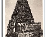 Brihadeeswara Temple Thanjavur India UNP WB Postcard U26 - $3.91