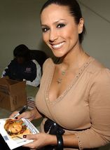 LEEANN TWEEDEN LA radio news anchor brown dress 8x10 candid photo - €5,12 EUR