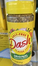 Dash Salt-Fee Original Seasoning Blend 6.75 Oz Label May Have Scratches - £9.92 GBP