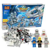 Space Explorer Space Base and Starship Interlocking Block Playset 450 Piece - £15.40 GBP