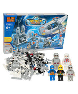 Space Explorer Space Base and Starship Interlocking Block Playset 450 Piece - £15.94 GBP