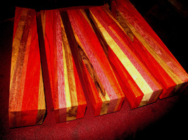 Beautiful Exotic Laminated Offset Turning Blank Lumber Wood 2&quot; X 2&quot; X 11&quot; - £27.21 GBP