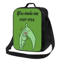 You Make Me Hap-Pea Lunch Bag - £17.77 GBP