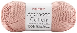 Premier Yarns Afternoon Cotton Yarn-Light Peach - £16.23 GBP