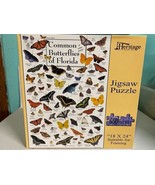 Common Butterflies of Florida 550 Piece Puzzle, Heritage Inc. Pre-Owned - £11.76 GBP