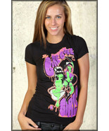 MonsterVision Gore Gore Girls Zombie B-Movie 50s Inspired Womens T-Shirt... - £14.67 GBP