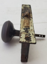Vintage Original Antique Cast Iron Door Knob Lock - £6.25 GBP